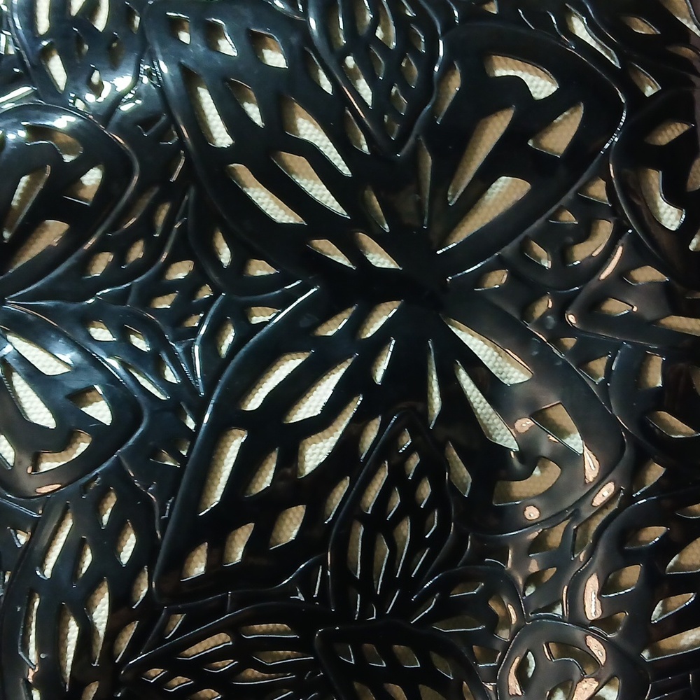 🦋 Sophia Webster Liara Black Patent Leather 3D Butterfly Tote Large Rare ✨ - Picture 6 of 15